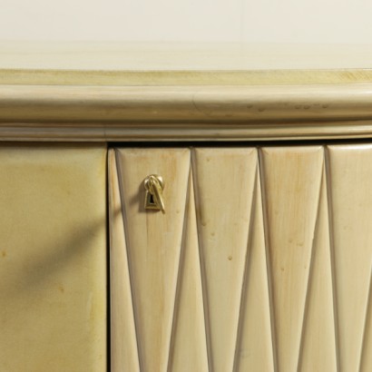 {* $ 0 $ *}, Möbel aus den 50er, 50er Jahren, Pergamentmöbel, Schafpapierschrank, Buffetschrank, moderne Antiquitätenmöbel, italienische moderne Antiquitäten, Vintage-Möbel, italienische Vintage-Möbel, italienische Vintage, italienische moderne Antiquitäten, Vintage-Möbel, Buffet Jahrgang, moderne Antiquitäten Buffet