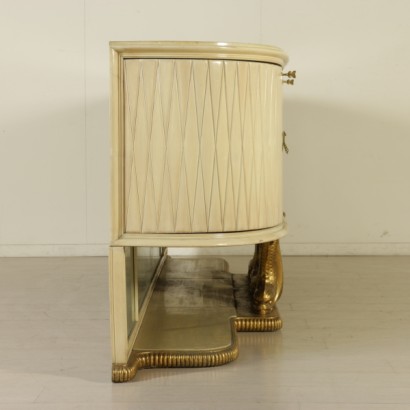 {* $ 0 $ *}, Möbel aus den 50er, 50er Jahren, Pergamentmöbel, Schafpapierschrank, Buffetschrank, moderne Antiquitätenmöbel, italienische moderne Antiquitäten, Vintage-Möbel, italienische Vintage-Möbel, italienische Vintage, italienische moderne Antiquitäten, Vintage-Möbel, Buffet Jahrgang, moderne Antiquitäten Buffet