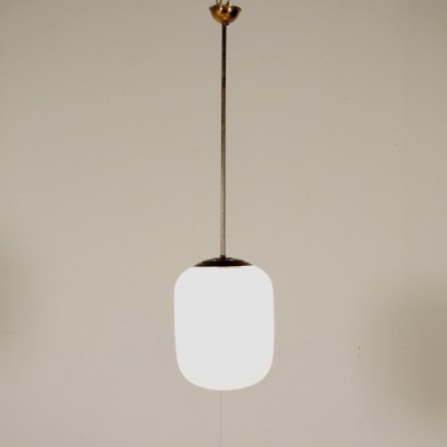{* $ 0 $ *}, 60er Jahre Lampe, 60er Jahre Lampe, Vintage Lampe, moderne Lampe, italienischer Vintage, italienischer Modern, Opalglaslampe, Deckenlampe