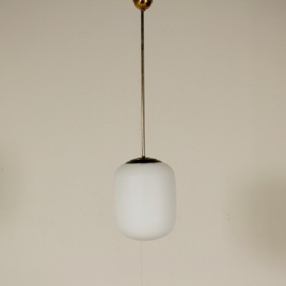 {* $ 0 $ *}, 60er Jahre Lampe, 60er Jahre Lampe, Vintage Lampe, moderne Lampe, italienischer Vintage, italienischer Modern, Opalglaslampe, Deckenlampe