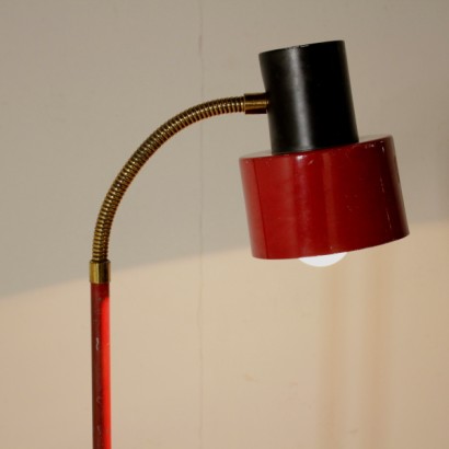 {* $ 0 $ *}, 50er-60er Jahre Lampe, 50er Jahre Lampe, 60er - Lampe, moderne Antiquitäten Lampe, Designerlampe, Jahrgang Lampe, Stehlampe, Stehlampe, flexible Lampe, Marmorsockel - Lampe, Sockel aus Marmor, Lampe mit flexiblen Teil