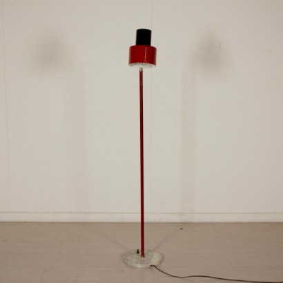 {* $ 0 $ *}, 50er-60er Jahre Lampe, 50er Jahre Lampe, 60er - Lampe, moderne Antiquitäten Lampe, Designerlampe, Jahrgang Lampe, Stehlampe, Stehlampe, flexible Lampe, Marmorsockel - Lampe, Sockel aus Marmor, Lampe mit flexiblen Teil