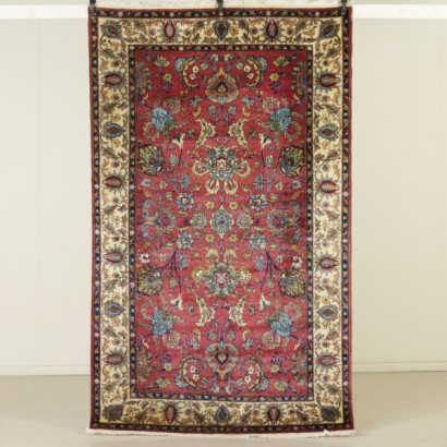 {* $ 0 $ *}, Tabriz-Teppich, Truthahn-Teppich, türkischer Teppich, Antiker Teppich, Baumwoll- und Wollteppich, Baumwollteppich, Wollteppich, Teppich mittlerer Knoten, mittlerer Knoten