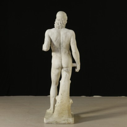 {* $ 0 $ *}, bronze de riace, copie en bronze de riace, statue en plâtre, statue en bronze de riace, bronze de riace en plâtre, copie en bronze de riace, bronze de riace 900, statue 900, statue en plâtre 900