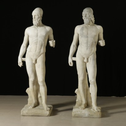 {* $ 0 $ *}, bronze de riace, copie en bronze de riace, statue en plâtre, statue en bronze de riace, bronze de riace en plâtre, copie en bronze de riace, bronze de riace 900, statue 900, statue en plâtre 900