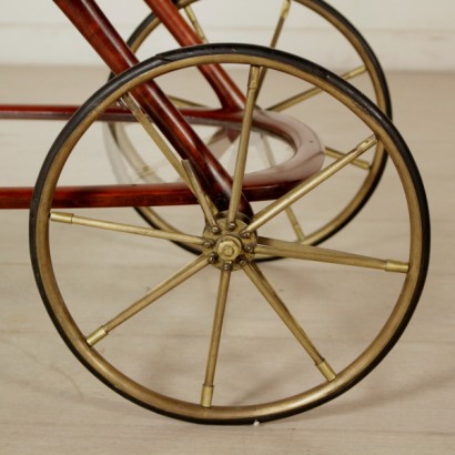 di mano in mano, carrello anni 50, anni 50, carrello di servizio, carrello di modernariato, carrello vintage, carrello in mogano, carrello da servizio di design, carrello di servizio di modernariato, carrello di servizio vintage