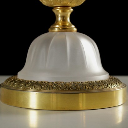 Lampen, Tischlampen, 900 Lampen, 900 Tischlampen, antike Lampen, antike Lampen, Messinglampen, opake Glaslampen, Messinglampenschirm Lampen, Lampen mit Lampenschirm, {* $ 0 $ *}