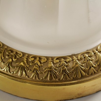 Lampen, Tischlampen, 900 Lampen, 900 Tischlampen, antike Lampen, antike Lampen, Messinglampen, opake Glaslampen, Messinglampenschirm Lampen, Lampen mit Lampenschirm, {* $ 0 $ *}