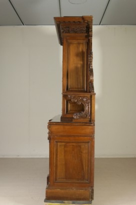 sideboard with showcase, big sideboard, big sideboard with showcase, sideboard with showcase in neo-renaissance style, sideboard with showcase 900, sideboard 900, # {* $ 0 $ *}, #credenzaaconvetrina, #grandecredenza, #grandecredenzaconvetrina, #convetrinastilene cupboard # credenza900, #vetrina sideboard900