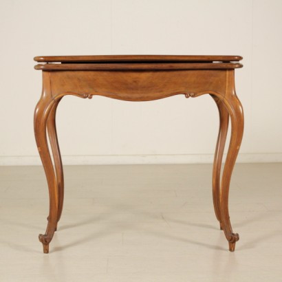 {* $ 0 $ *}, Spieltisch, antiker Spieltisch, antiker Spieltisch, Mahagoni-Spieltisch, Mahagoni-Tisch, französischer Tisch, Couchtisch aus dem späten 19. Jahrhundert, Couchtisch aus dem 19. Jahrhundert, Tisch aus dem frühen 20. Jahrhundert, 900 Beistelltisch, Seite Tisch früh 900