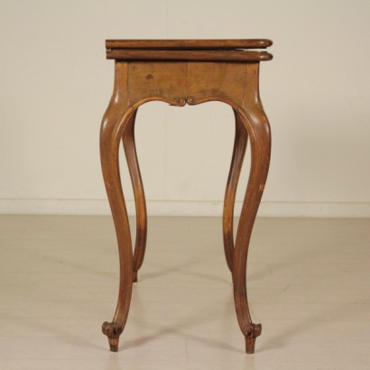 {* $ 0 $ *}, Spieltisch, antiker Spieltisch, antiker Spieltisch, Mahagoni-Spieltisch, Mahagoni-Tisch, französischer Tisch, Couchtisch aus dem späten 19. Jahrhundert, Couchtisch aus dem 19. Jahrhundert, Tisch aus dem frühen 20. Jahrhundert, 900 Beistelltisch, Seite Tisch früh 900