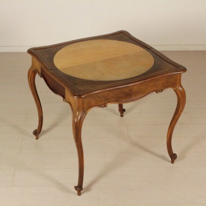 {* $ 0 $ *}, Spieltisch, antiker Spieltisch, antiker Spieltisch, Mahagoni-Spieltisch, Mahagoni-Tisch, französischer Tisch, Couchtisch aus dem späten 19. Jahrhundert, Couchtisch aus dem 19. Jahrhundert, Tisch aus dem frühen 20. Jahrhundert, 900 Beistelltisch, Seite Tisch früh 900