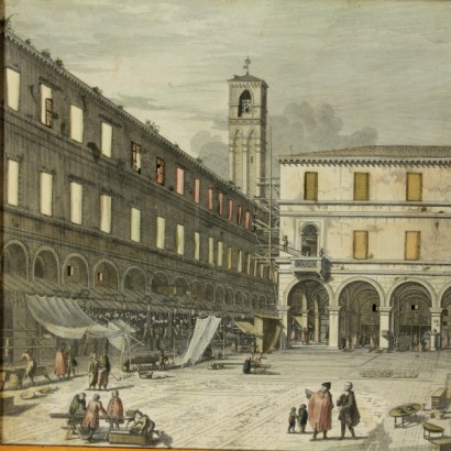 Veduta ottica di Rivoalto a Venezia