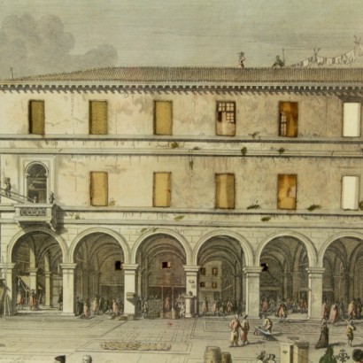 Veduta ottica di Rivoalto a Venezia