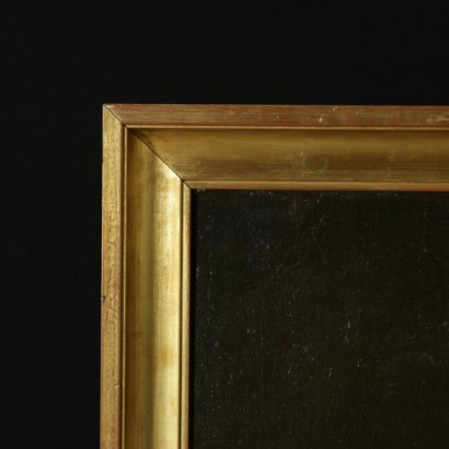 Portrait einer dame - rahmen