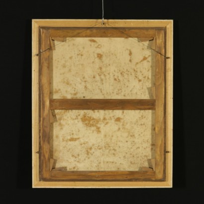 Portrait einer dame - rahmen