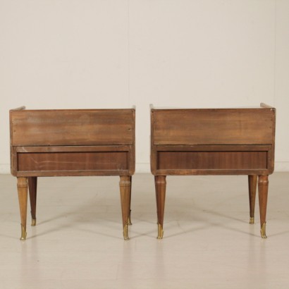 di mano in mano, comodini anni 50, comodini vintage, comodini di modernariato, vintage italiano, modernariato italiano, anni 50, coppia di comodini, coppia di comodini anni 50, mid-century modern, mid-century modern furniture