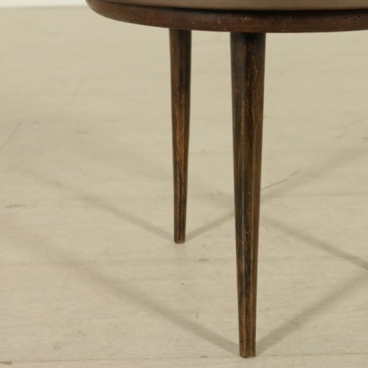 di mano in mano, tavolino anni 50, tavolino vintage, tavolino di modernariato, tavolino piccolo, tavolino in ottone, tavolino ricoperto