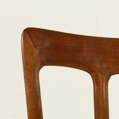 di mano in mano, sedie, sedie anni 50, anni 50, sedie vintage, sedie di modernariato, sedie in faggio, vintage italiano, modernariato italiano, rivestimento in similpelle, rivestimento in finta pelle