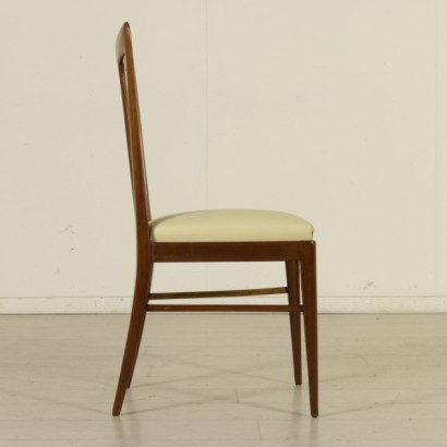 di mano in mano, sedie, sedie anni 50, anni 50, sedie vintage, sedie di modernariato, sedie in faggio, vintage italiano, modernariato italiano, rivestimento in similpelle, rivestimento in finta pelle