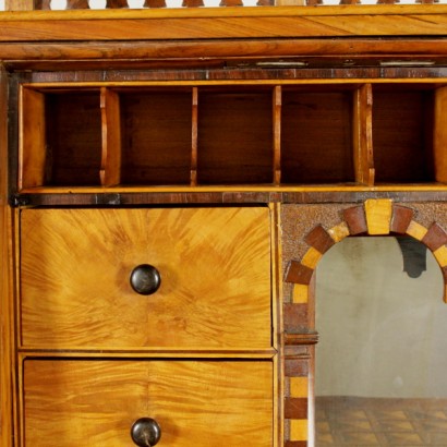 Secretaire-Scrivimpiedi - particolare