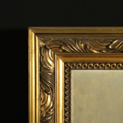 Figura di Santa - cornice