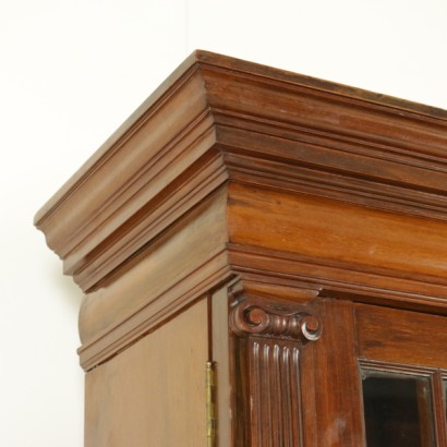 di mano in mano, libreria con alzata, libreria antica, libreria antiquariato, libreria di antiquariato, libreria in mogano, libreria inglese, libreria inghilterra, libreria 900, libreria metà 900