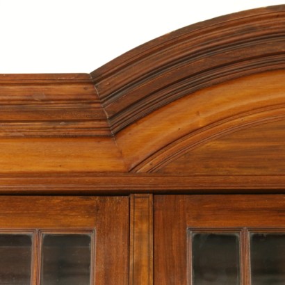 di mano in mano, libreria con alzata, libreria antica, libreria antiquariato, libreria di antiquariato, libreria in mogano, libreria inglese, libreria inghilterra, libreria 900, libreria metà 900