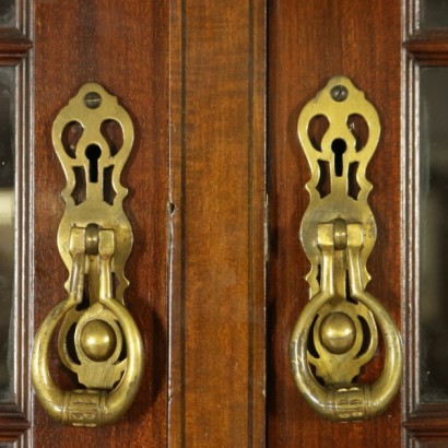 di mano in mano, libreria con alzata, libreria antica, libreria antiquariato, libreria di antiquariato, libreria in mogano, libreria inglese, libreria inghilterra, libreria 900, libreria metà 900