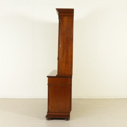 di mano in mano, libreria con alzata, libreria antica, libreria antiquariato, libreria di antiquariato, libreria in mogano, libreria inglese, libreria inghilterra, libreria 900, libreria metà 900