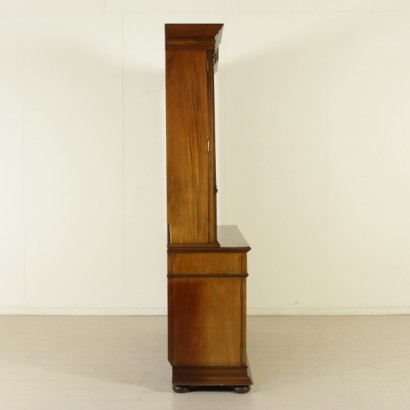 di mano in mano, libreria con alzata, libreria antica, libreria antiquariato, libreria di antiquariato, libreria in mogano, libreria inglese, libreria inghilterra, libreria 900, libreria metà 900