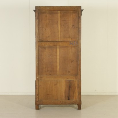 The closet to a door on the back - rest