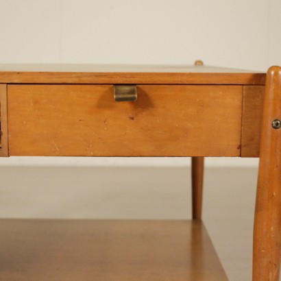 {* $ 0 $ *}, 60's coffee table, 60's, center table, coffee table with drawers, vintage coffee table, modern antiques coffee table, pull-out table, pull-out shelves, Italian vintage, Italian modern antiques, modern antiques coffee table