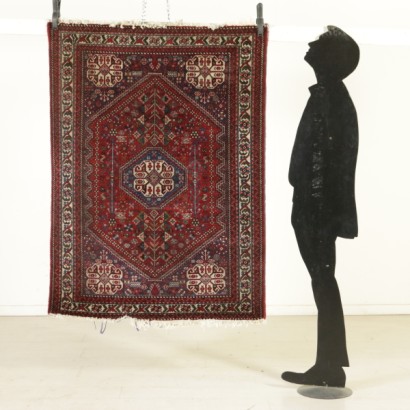 antique, rugs, antique rugs, antique rugs, Shiraz, Iran, wool rug, medium knot rug, 1950s-60s rug