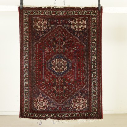 antique, rugs, antique rugs, antique rugs, Shiraz, Iran, wool rug, medium knot rug, 1950s-60s rug