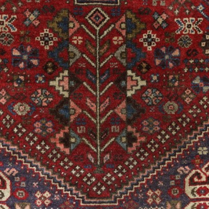 antique, rugs, antique rugs, antique rugs, Shiraz, Iran, wool rug, medium knot rug, 1950s-60s rug