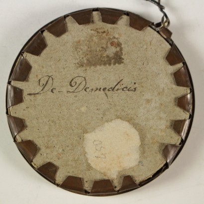 Piccolo ritratto femminile - retro