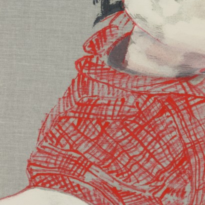 ritratto di bimba di Roberta Savelli - particolare