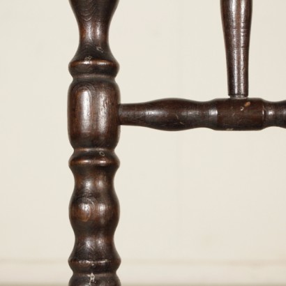 {* $ 0 $ *}, gedrechselte Sitze, Klappstuhl, Leiterstuhl, Holzstuhl, Buchenstuhl, Tannenstuhl, 900er Stuhl, Vintage Stuhl, Antiker Stuhl, Italien Stuhl