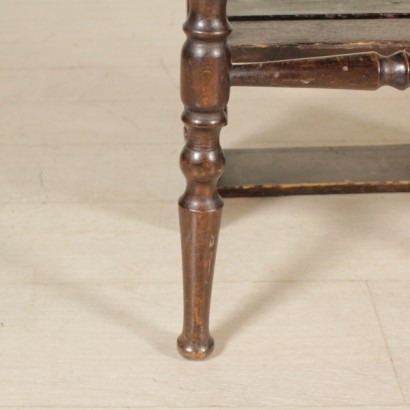 {* $ 0 $ *}, gedrechselte Sitze, Klappstuhl, Leiterstuhl, Holzstuhl, Buchenstuhl, Tannenstuhl, 900er Stuhl, Vintage Stuhl, Antiker Stuhl, Italien Stuhl