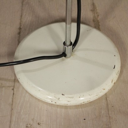 {* $ 0 $ *}, Stehlampe, Schiebediffusorlampe, Aluminiumlampe, lackierte Metalllampe, verchromte Metalllampe, Halogenlampe, moderne antike Lampe, italienische Lampe, 70er Jahre Lampe, Oluce Lampe, 80er Jahre Lampe, Joe Colombo