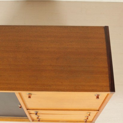 di mano in mano, credenza anni 60, anni 60, credenza con ante scorrevoli, credenza anta a ribalta, credenza in teak, credenza vintage, credenza di design, credenza di modernariato, vintage italiano, modernariato italiano, design italiano, mobile anni 60