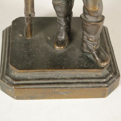 di mano in mano, scultura antica, scultura antiquariato, scultura cacciatore, scultura XIX secolo, scultura 900, scultura europa