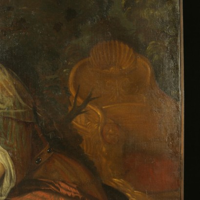 Domenico Fiasella (ambito di), Rinaldo e Armida - particolare