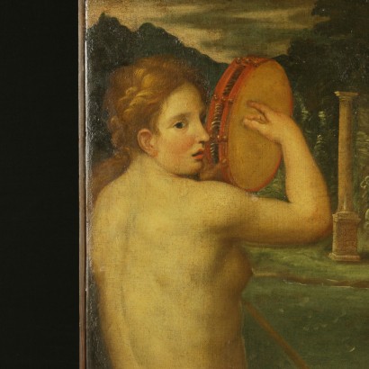 Domenico Fiasella (ambito di), Rinaldo e Armida - particolare