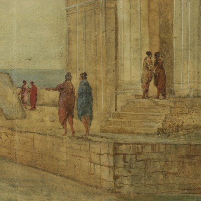 Grand paysage néo-classique - en particulier