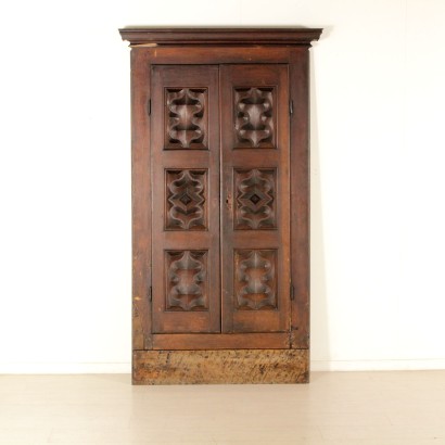 Anschluss von zwei türen mit rahmen