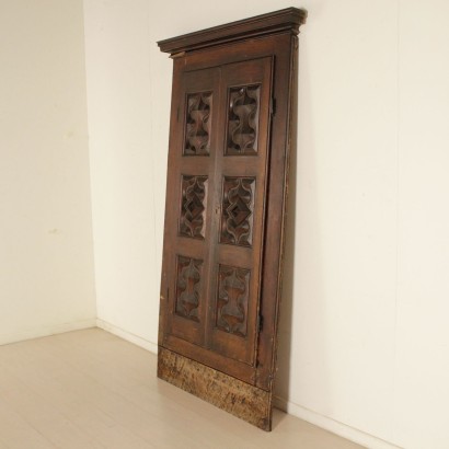 Anschluss von zwei türen mit rahmen