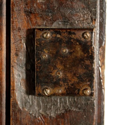 Anschluss von zwei türen mit rahmen, insbesondere