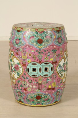 Antiquitäten, Keramik, Porzellan-Hocker, Hocker Ende 800, 800, China Hocker Hocker
